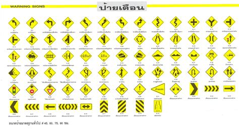 road signs and paint